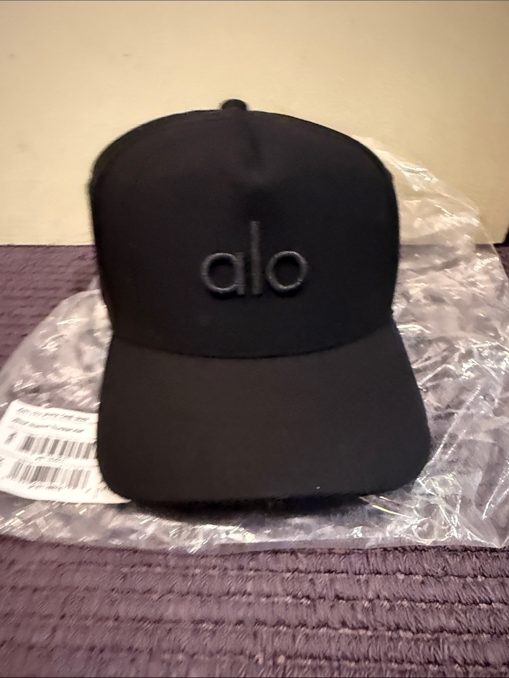 Alo wool blend district trucker hat